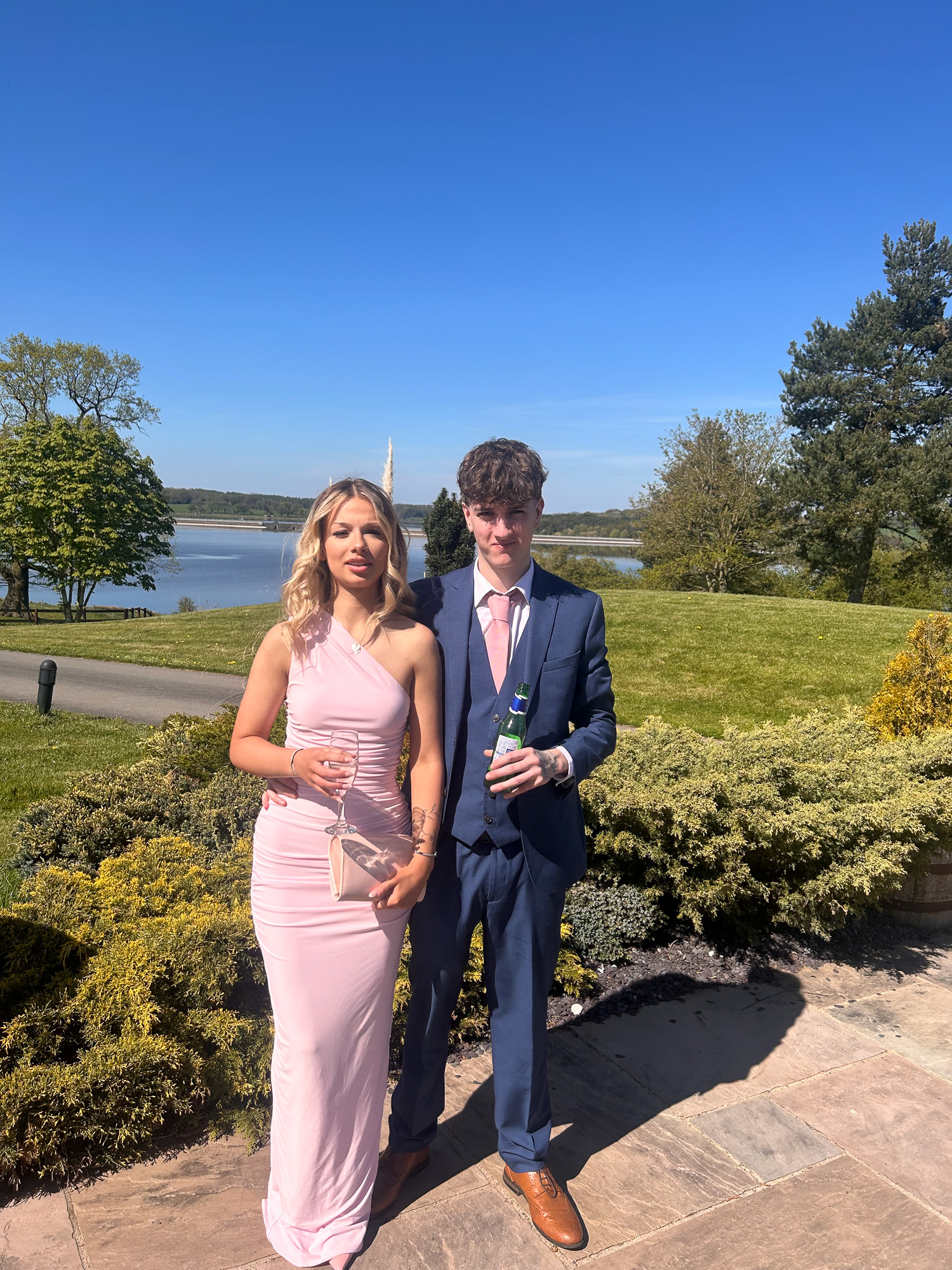 Original wedding guest photo