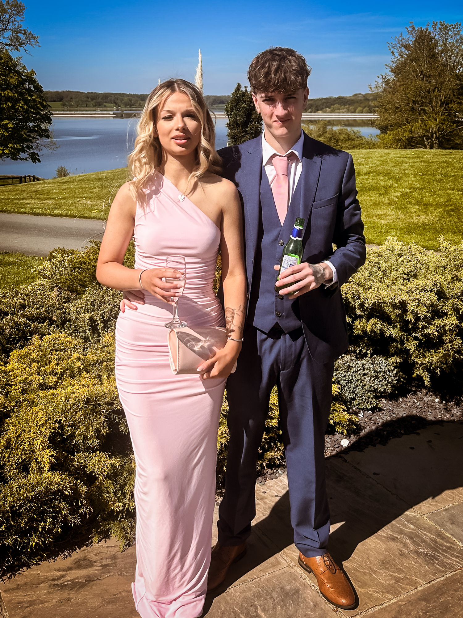 Edited wedding guest photo