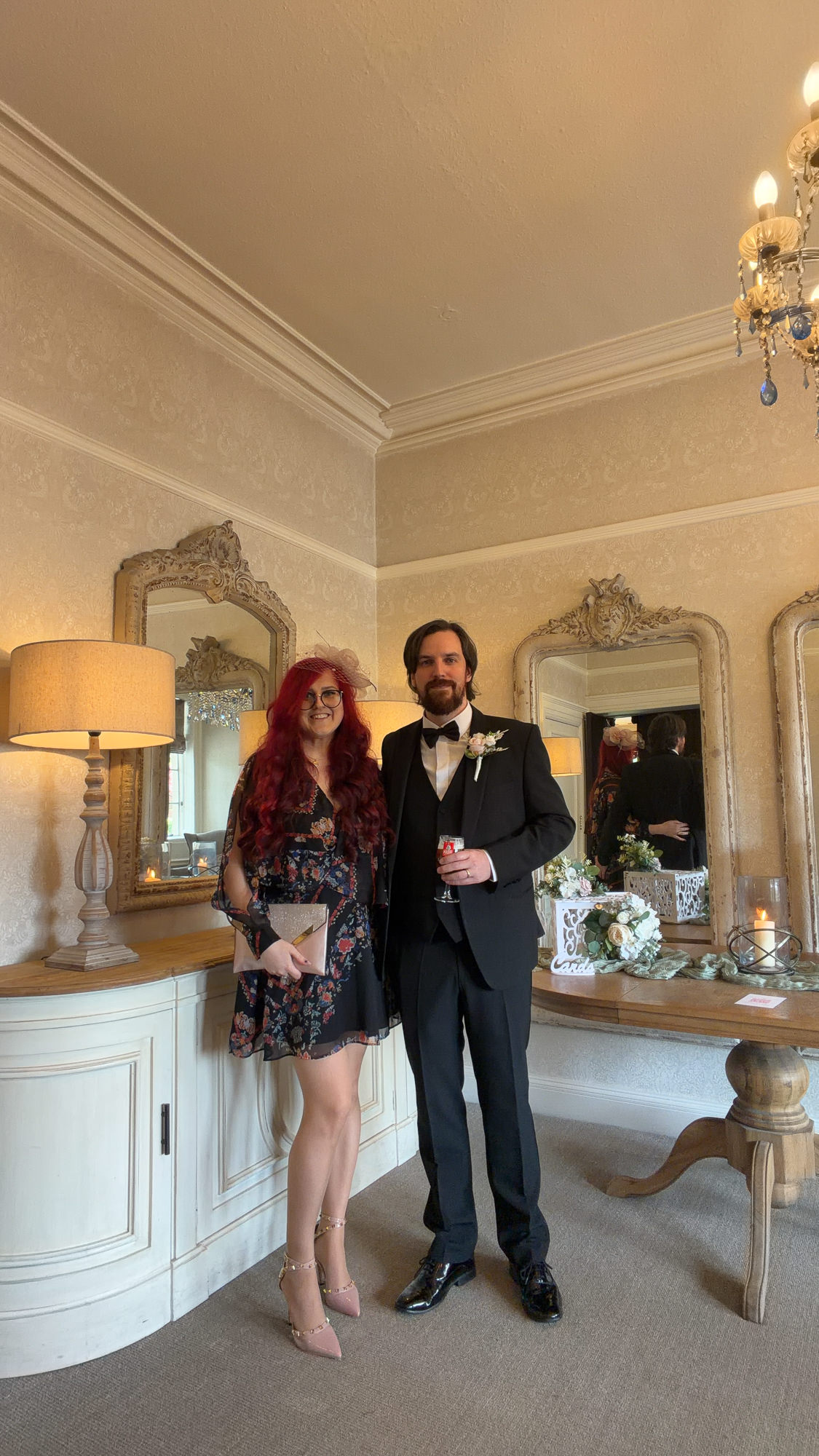 Original wedding guest photo