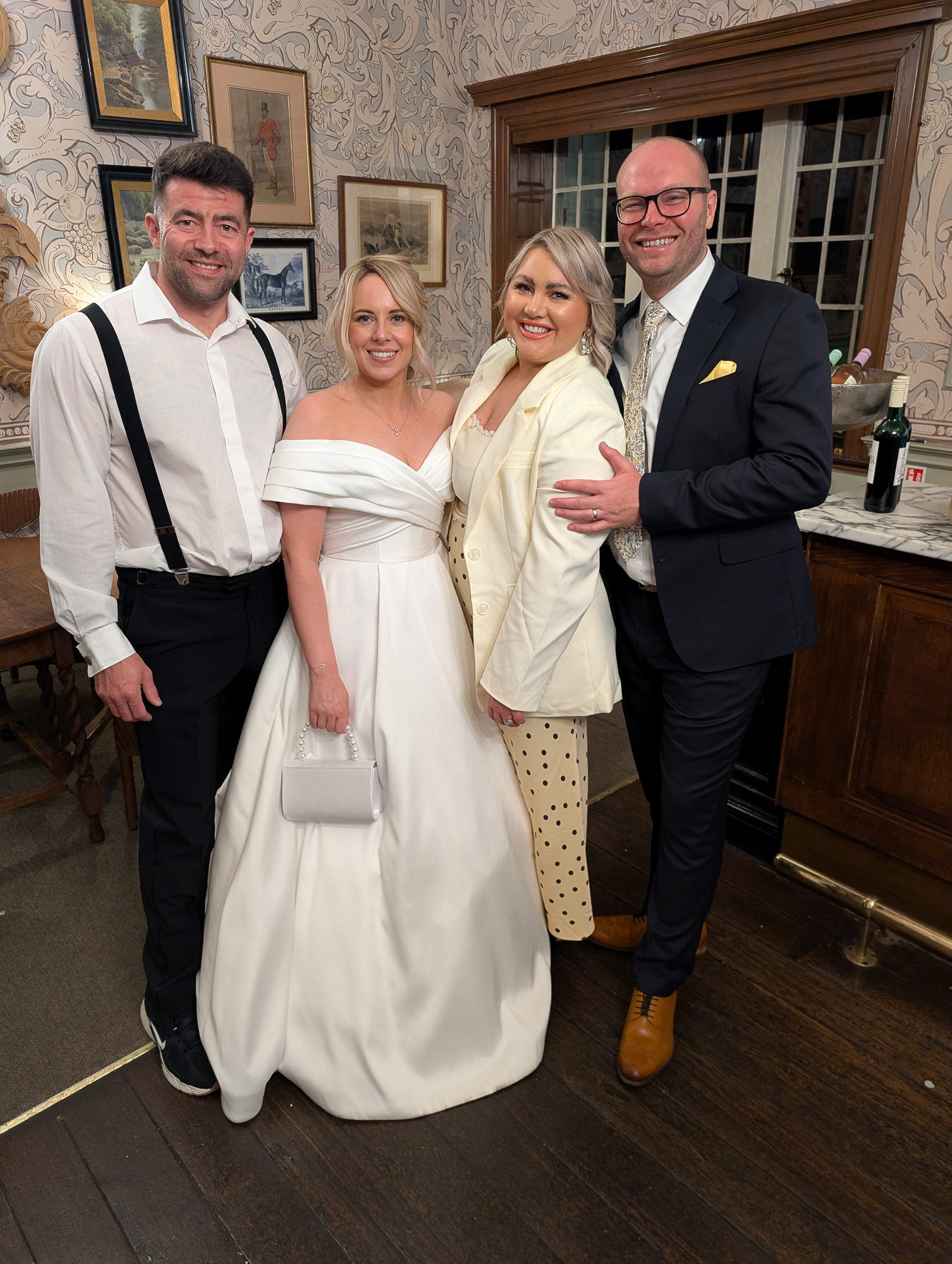 Original wedding guest photo