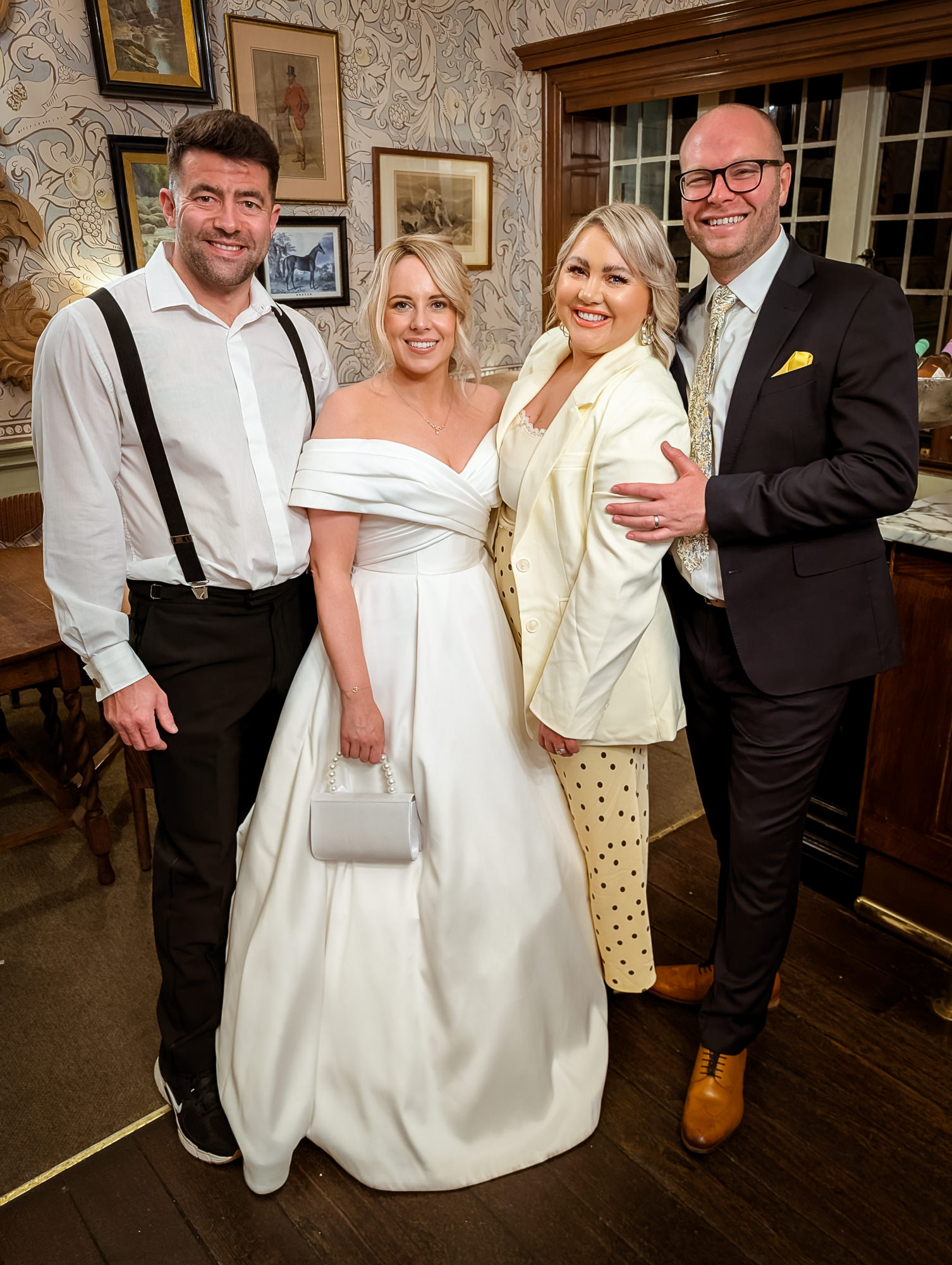 Edited wedding guest photo